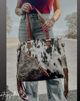 Laramie Cowhide Tooled Leather Concealed Carry Bag, Summer Edition Limited Made