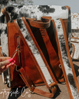 Boulder Cowhide Conceal Carry Backpack Laptop Bag by Countryside Co.