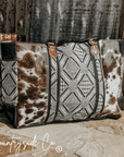 Charlene Cowhide Weekender Bag by Countryside Co.
