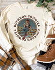 Bourbon Cowgirl Long Sleeve Natural T-Shirt Bourbon Cowgirl
