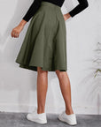Green Pocket Skirt -clearance