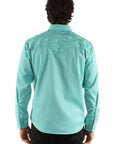 Floral Tooled Embroidery Shirt - P-634X