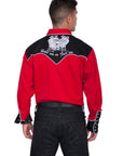Four Ace Embroidery Shirt - P-686X