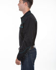 Solid Shirt W/candy Cane Piping - P-726