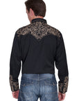 Pickstitch Yokes/cuffs Shirt - P-852X
