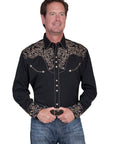 Pickstitch Yokes/cuffs Shirt - P-852