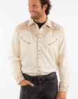 Pickstitch Yokes/cuffs Shirt - P-852