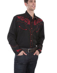 Emb. Shirt W/studs & Candycane Pipin - P-876X