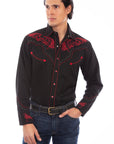Emb. Shirt W/studs & Candycane Pipin - P-876X