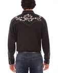 Horse Shoes Roses & Studs Shirt - P-910