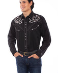 Horse Shoes Roses & Studs Shirt - P-910