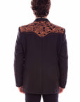 Floral Emb. Blazer - P-916