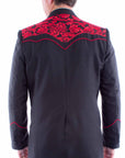 Floral Emb. Blazer - P-916