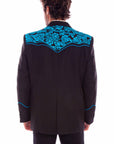 Floral Emb. Blazer - P-916