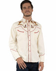 Cattle Roper Embroidered Shirt - P-928
