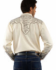 Paisley Embroidered Shirt - P-929