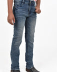 Pax Kid's Light Blue Slim Stretch Jeans