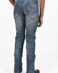 Pax Kid's Light Blue Slim Stretch Jeans