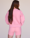 WARMUP PULLOVER | PETAL PINK