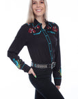 Cactus Emb. Blouse - PL-891