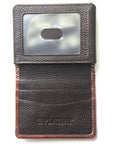 Men's Genuine Leather Wallets - Brown