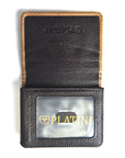 Men's Genuine Leather Wallets - Khaki