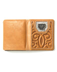 Men's Genuine Leather Wallets - Camel