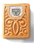Men's Genuine Leather Wallets - Camel