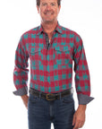 Ikat Plaid Signature Shirt - PS-244