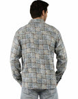 Block Print Tencel Shirt - PS-369