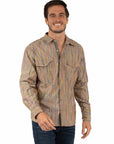 Multi Color Dobby Stripe - PS-372
