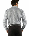 Paisley Jacquard Stripe - PS-379