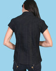 Cap Sleeve Blouse - PSL-012S