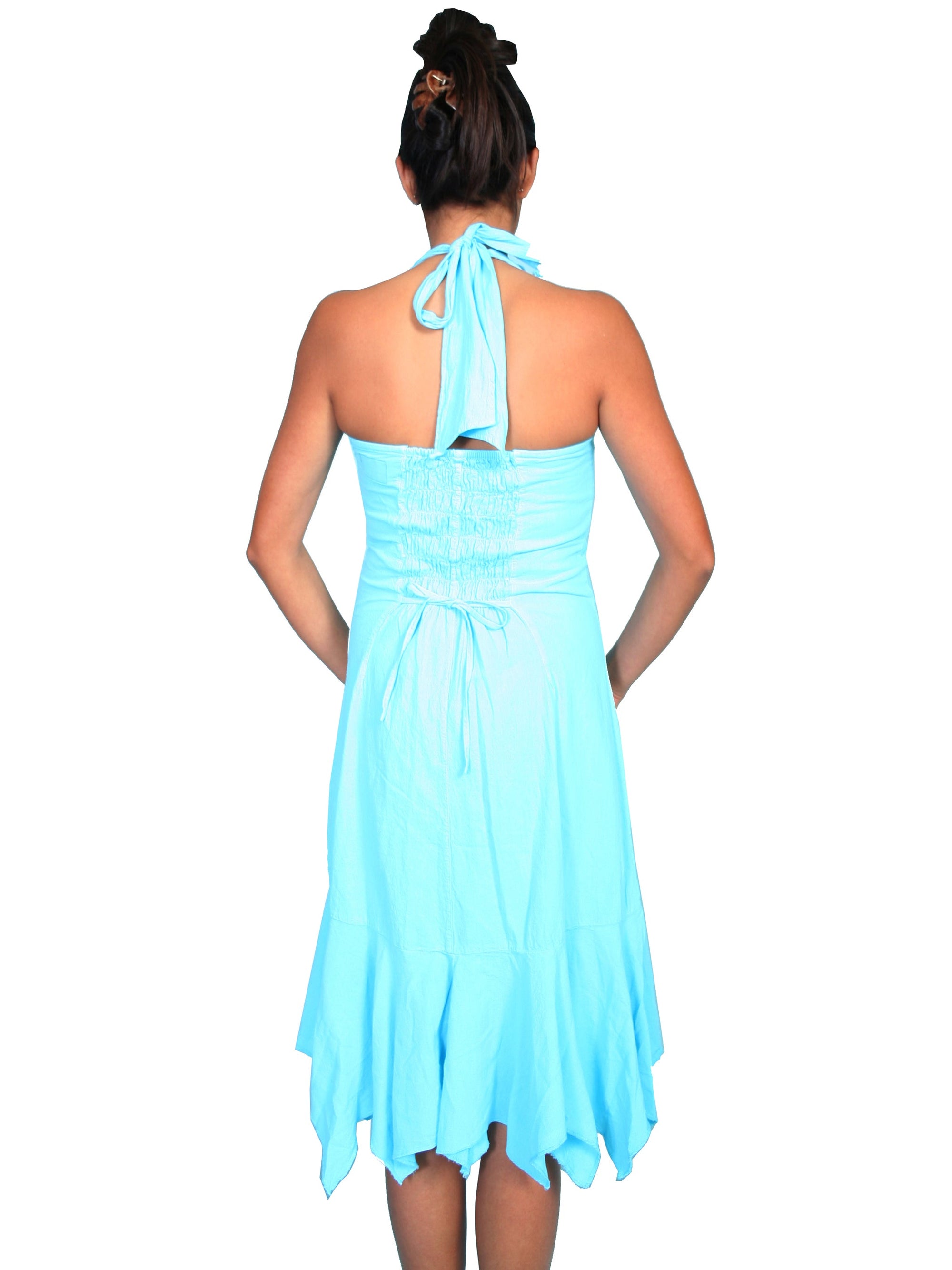 Halter Dress Peruvian Cotton - PSL-054