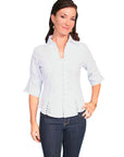 3/4 Sleeve Peruvian Cotton Blouse - PSL-064