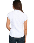 Capsleeve Peruvian Cotton Blouse - PSL-066