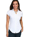 Capsleeve Peruvian Cotton Blouse - PSL-066