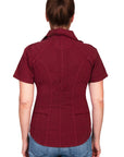 S/s Emb. Cross Back - PSL-068S