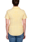S/s Emb. Cross Back - PSL-068S