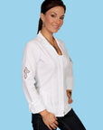 L/s Cut Out Cross W/emb. - PSL-089