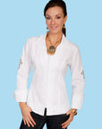 L/s Cut Out Cross W/emb. - PSL-089