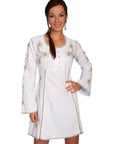 Contrast Soutache L/s Dress - PSL-105