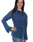 L/s Collar Blouse - PSL-119