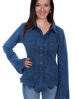 L/s Collar Blouse - PSL-119