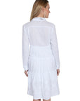 L/s Multi Panel Dress W/collar - PSL-176