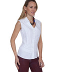 S/l Button Front Collar Blouse - PSL-184