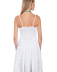 Spaghetti Strap Sun Burst Dress - PSL-209