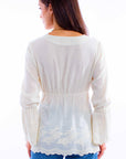Plunging Neck Line W/bell Sleeves - PSL-221