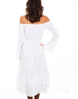Scoop Neck L/s Long Dress - PSL-249