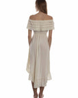 Off Shoulder Hi/lo Dress - PSL-266